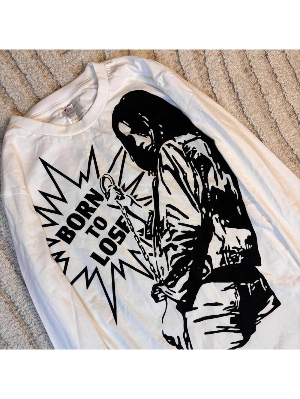 Hysteric Glamour “Born to Lose” Long Sleeve Tee – Japan Made – Size M